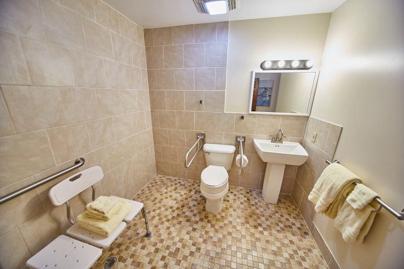 Corner Walk-in Shower with Seating